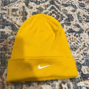 Nike Mustard Knit Beanie